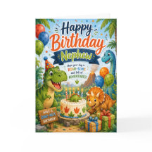 Parabéns Sobrinho Aventura dos Dinossauros