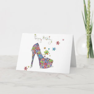 Cartão Parabéns Stiletto Card