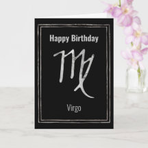 Parabéns Virgo zodiac astrologia prata