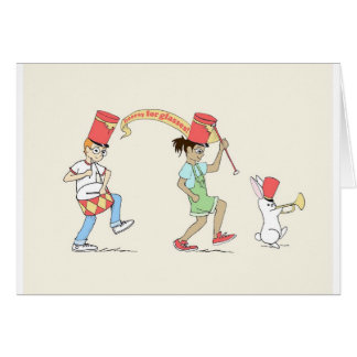 Cartão Parada do dia dos vidros