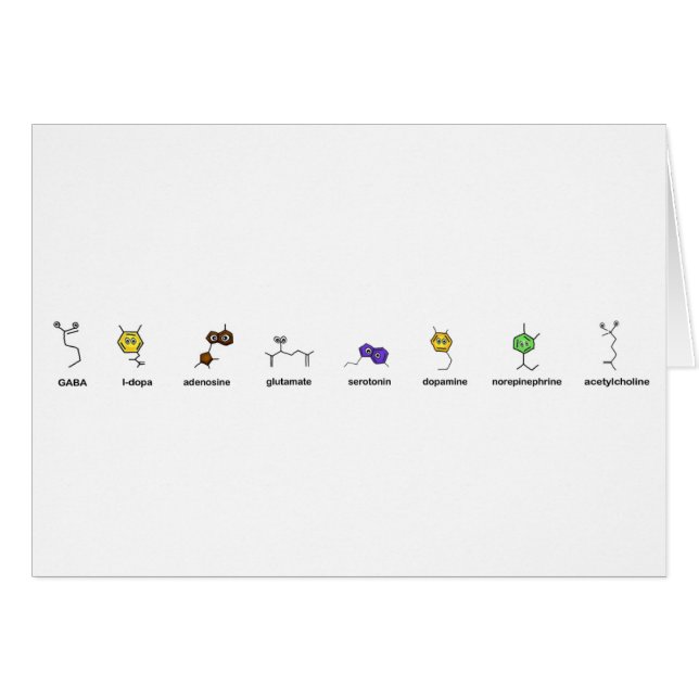 Cartão Parada do Neurotransmissor (Frente Horizontal)