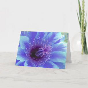 Cartão Paradisum tropical flower hibiscus Greeting Card