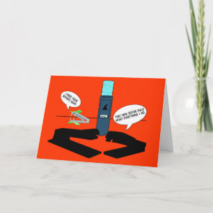 CARTÃO PARADO DO TRABALHO