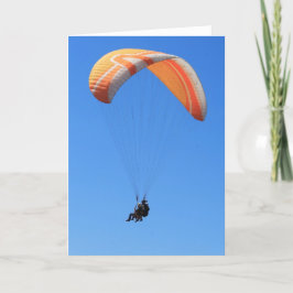 Cartão paragliding