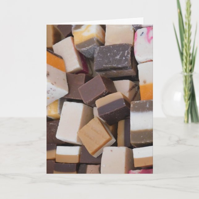 Cartão Paraíso de Fudge (Frente)