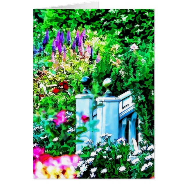 Cartão Paraíso do Jardim Flor (Frente)