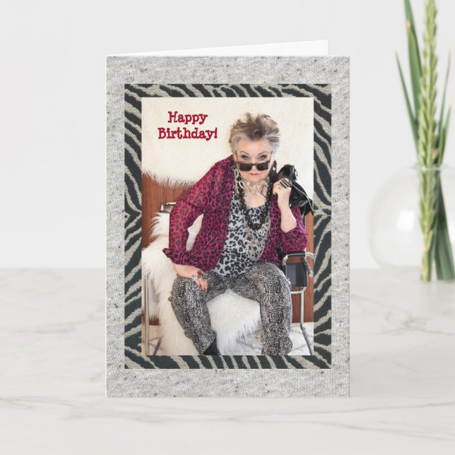 Cartão Paraíso Humoroso refletindo sobre uma vida sem gra (Frente)