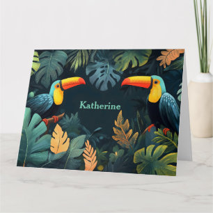 Cartão Paraíso Toucano: Design personalizável