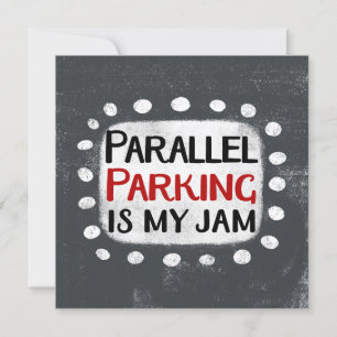 Cartão Parallel Parking (Parqueamento Paralelo) É A Minha