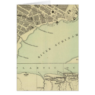 Cartão Paramaribo Surinam