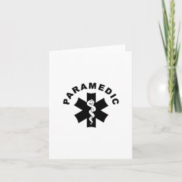 Cartão Paramedic Theme