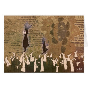 Cartão Parando os passos 2012