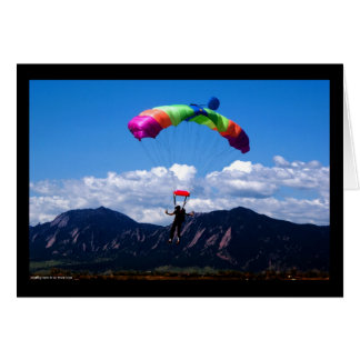 Cartão Paraquedas