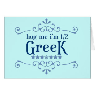 Cartão Parcialmente grego
