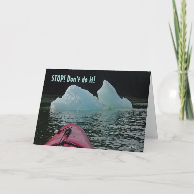 Cartão Pare! (Frente)