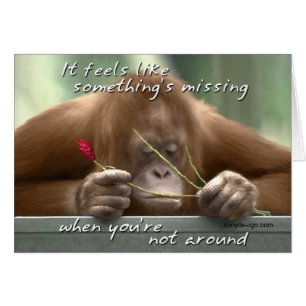 Cartão Parece que algo está faltando