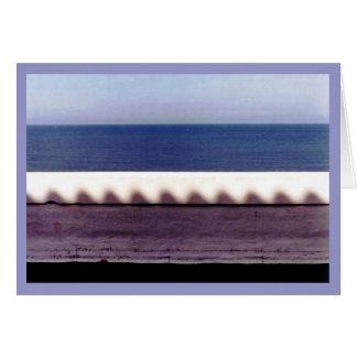 Cartão Parede de mar de The Sun