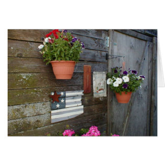 Cartão Parede do celeiro