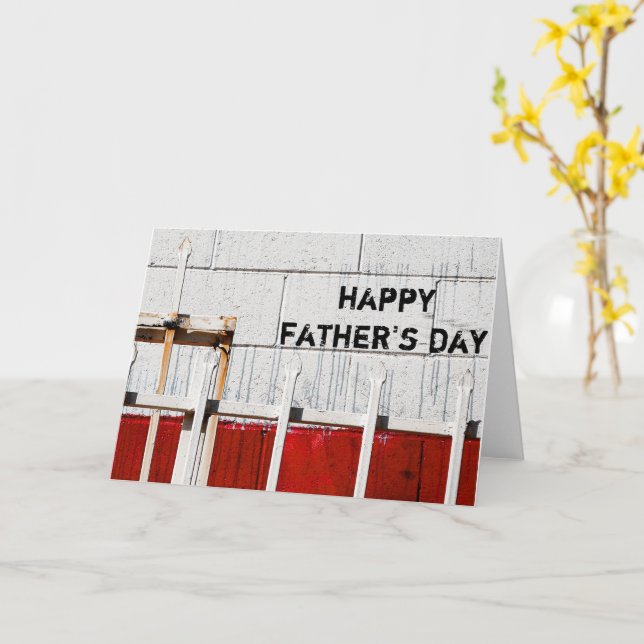 Cartão Parede Pintada de Branco - Personalizável (Flor Amarela)