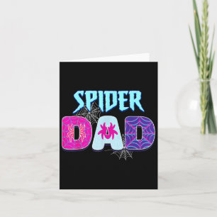 Cartão Parentes Mãe Pai Spider Dia de as mães Corresponde