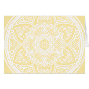 Cartão Parergaminho Mandala