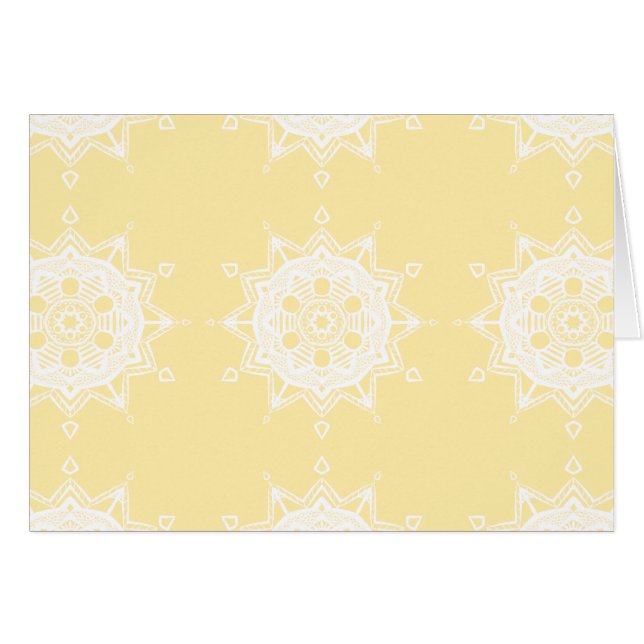 Cartão Parergaminho Mandala (Frente Horizontal)