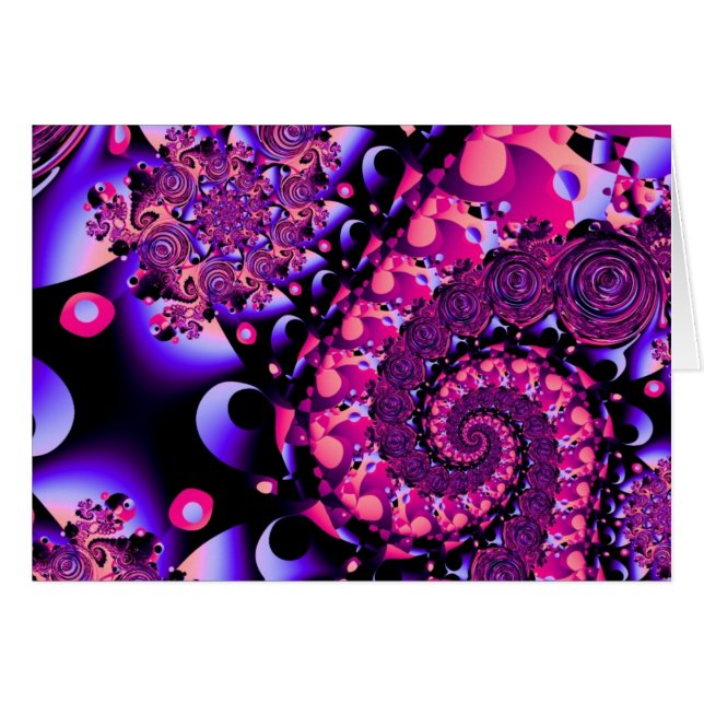 Cartão Parfait roxo (Frente Horizontal)