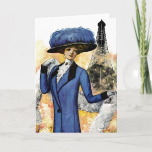 Cartão Paris Dreams Greeting Card