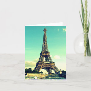 Cartão Paris / Eiffel Tower Notecard (blank)
