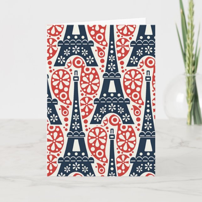 Cartão Paris Greeting Card (Frente)