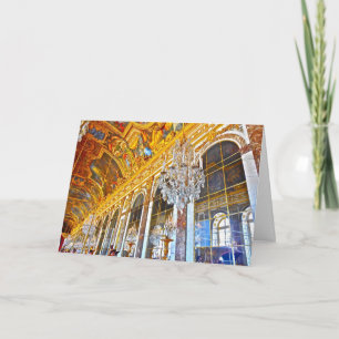 Cartão Paris note card featuring the Palace of Versailles