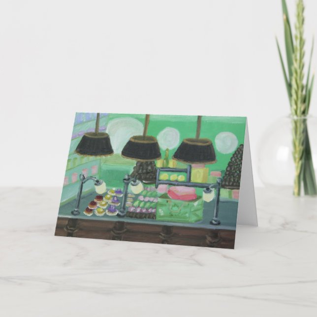 Cartão "Paris P�tisserie" (Frente)