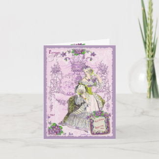 Cartão Parisian Violette Rosee Parfume