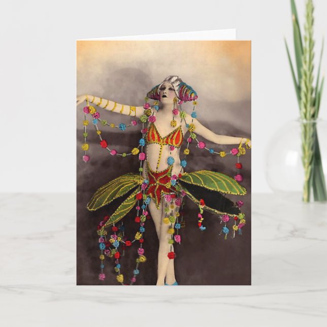 Cartão Parisienne Casino Dancer (Frente)