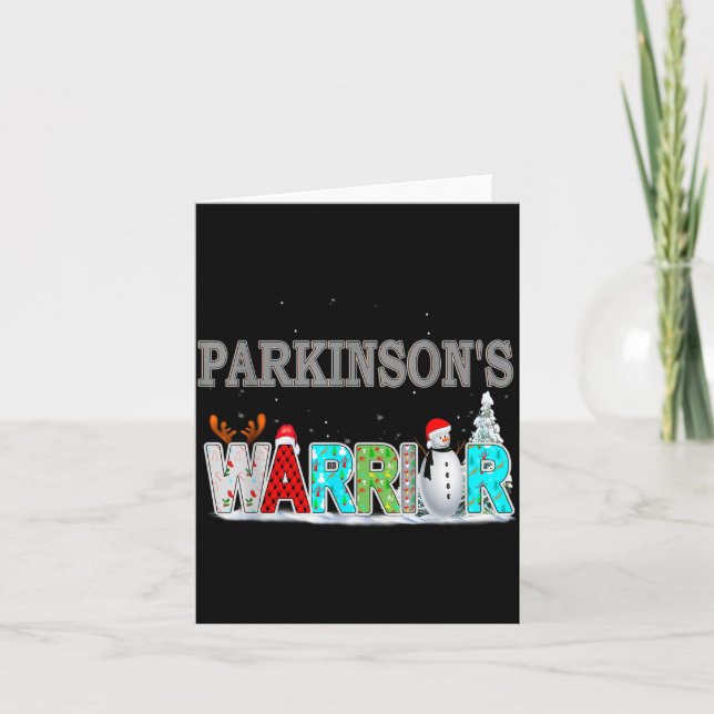 Cartão Parkinson's Awareness For Christmas  (Frente)