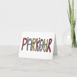 Cartão Parkour