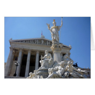 Cartão parlamento austríaco