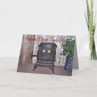 Cartão ParlorStove antigo - personalizar qualquer ocasião