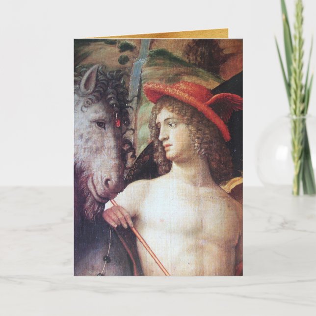 CARTÃO PARNASUS/MERCÚRIO COM PEGASUS (Frente)