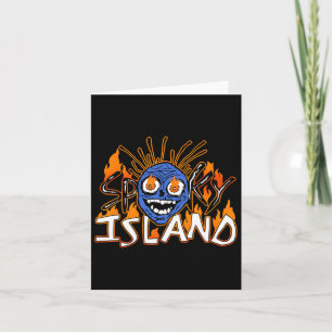 Cartão Parque de Diversões Ilha Spooky Island Resort Hall