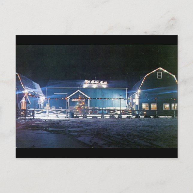 Cartão - parque do Natal (Frente)