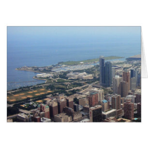 Cartão Parque do norte da ilha, Chicago, IL