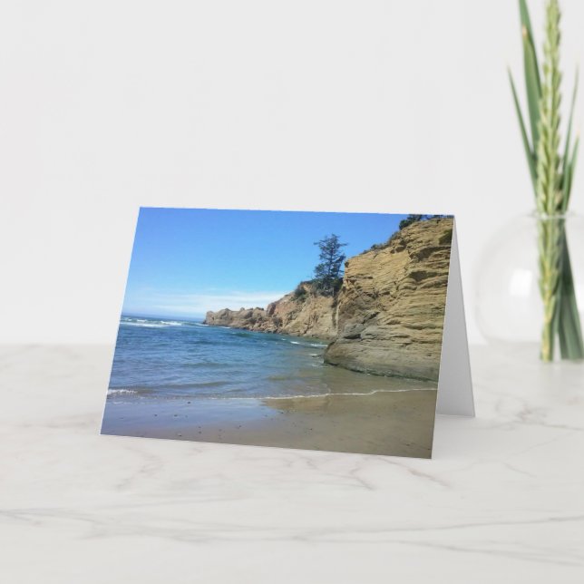 Cartão Parque Estadual do Punchbowl do Diabo, OR (Frente)