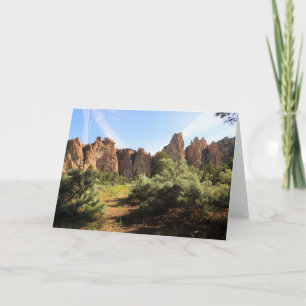 Cartão Parque Estadual Smith Rock, OR