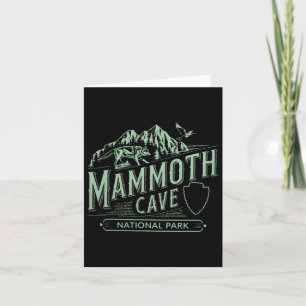 Cartão Parque Nacional da Caverna Mammoth Kentucky Nature