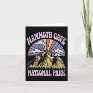 Cartão Parque Nacional da Caverna Mammoth Kentucky Nature