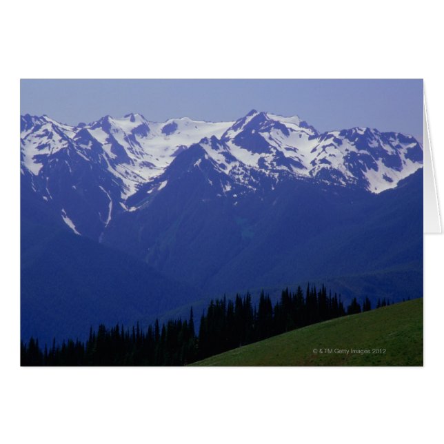 Cartão Parque Nacional da olimpiadas (Frente Horizontal)