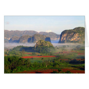 Cartão Parque nacional de Viñales, Cuba