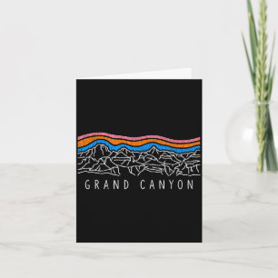 Cartão Parque nacional do Grand Canyon souvenir camping r