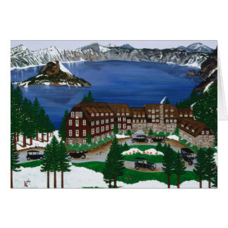 Cartão Parque Nacional do Lago Crater